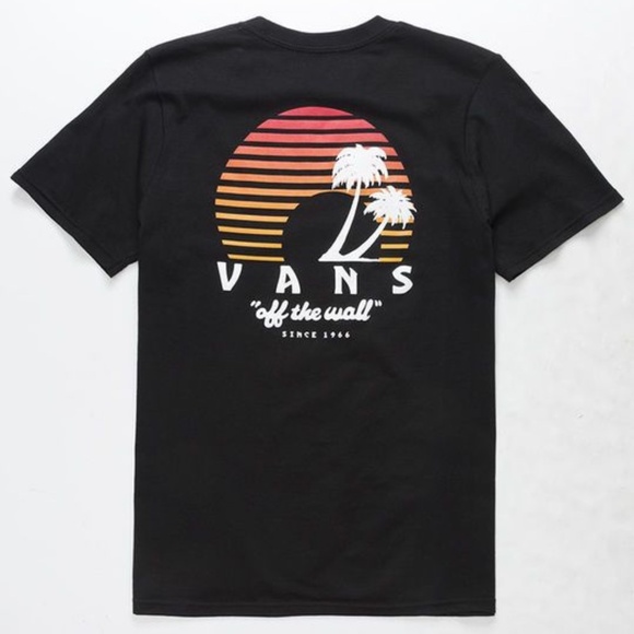 Vans T Shirt - Vintage OTW Sunset - Picture 1 of 8